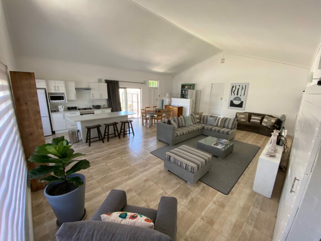 Dining and Lounge Area Lily House Hermanus